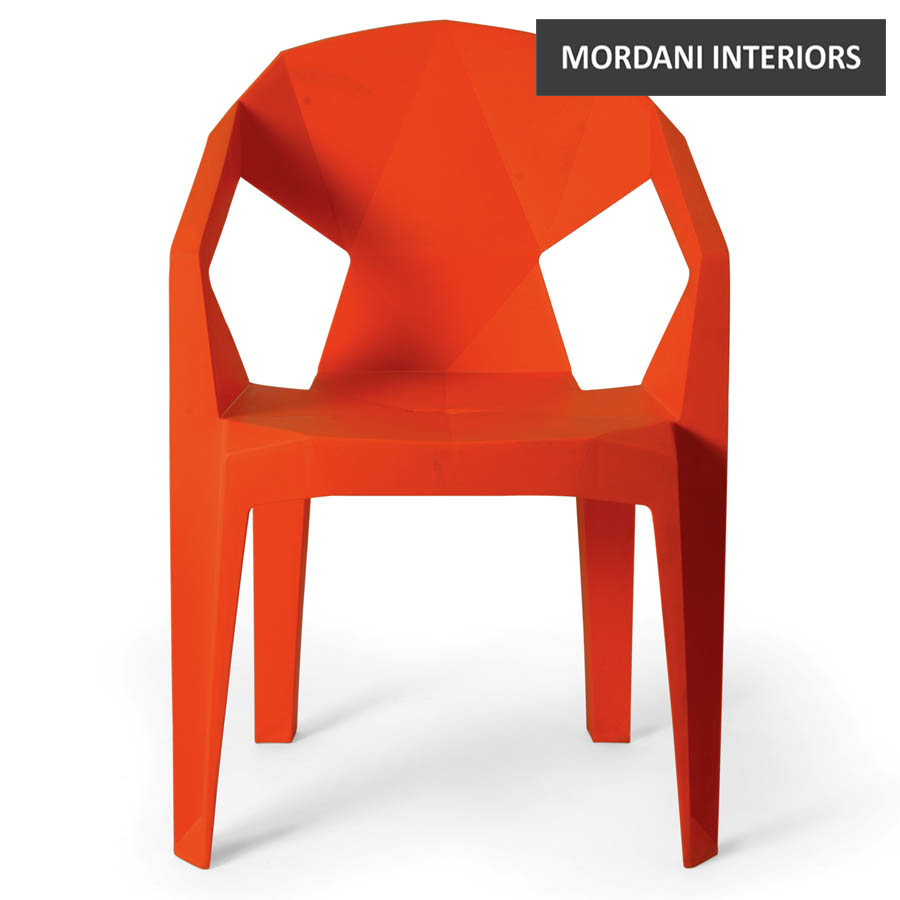 Amalfi Orange Cafe Chair 